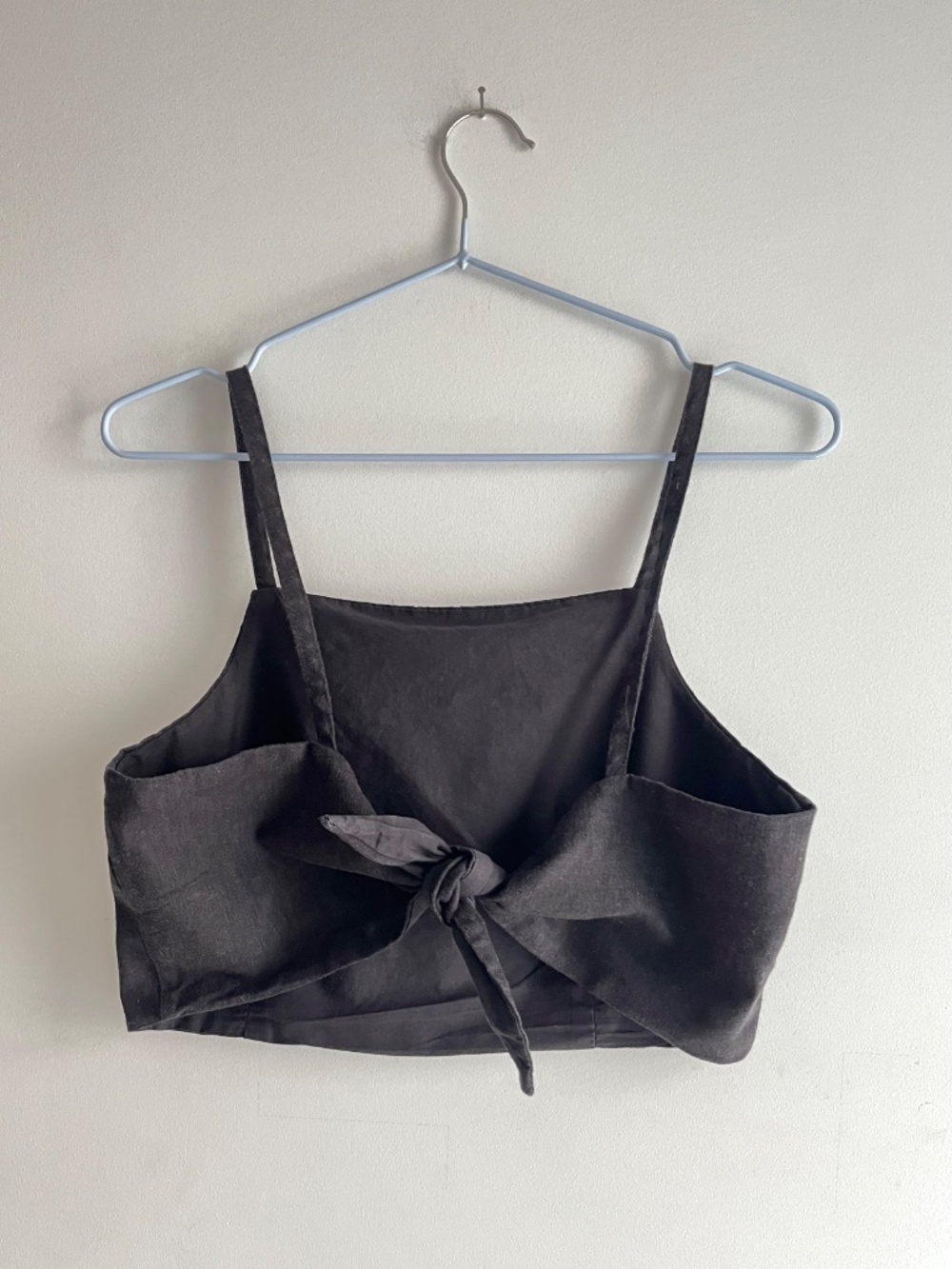 Made in Canada tie-back bra top - Size L